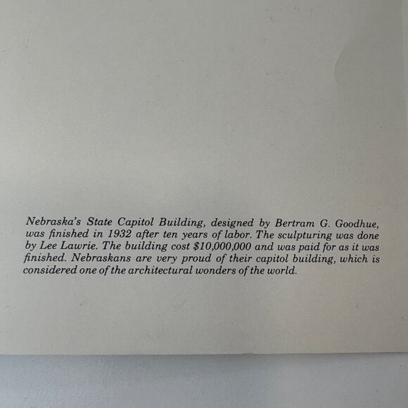 Nebraska Centennial First Ladies Cookbook Spiral-Bound 1976 - Picture 15 of 15